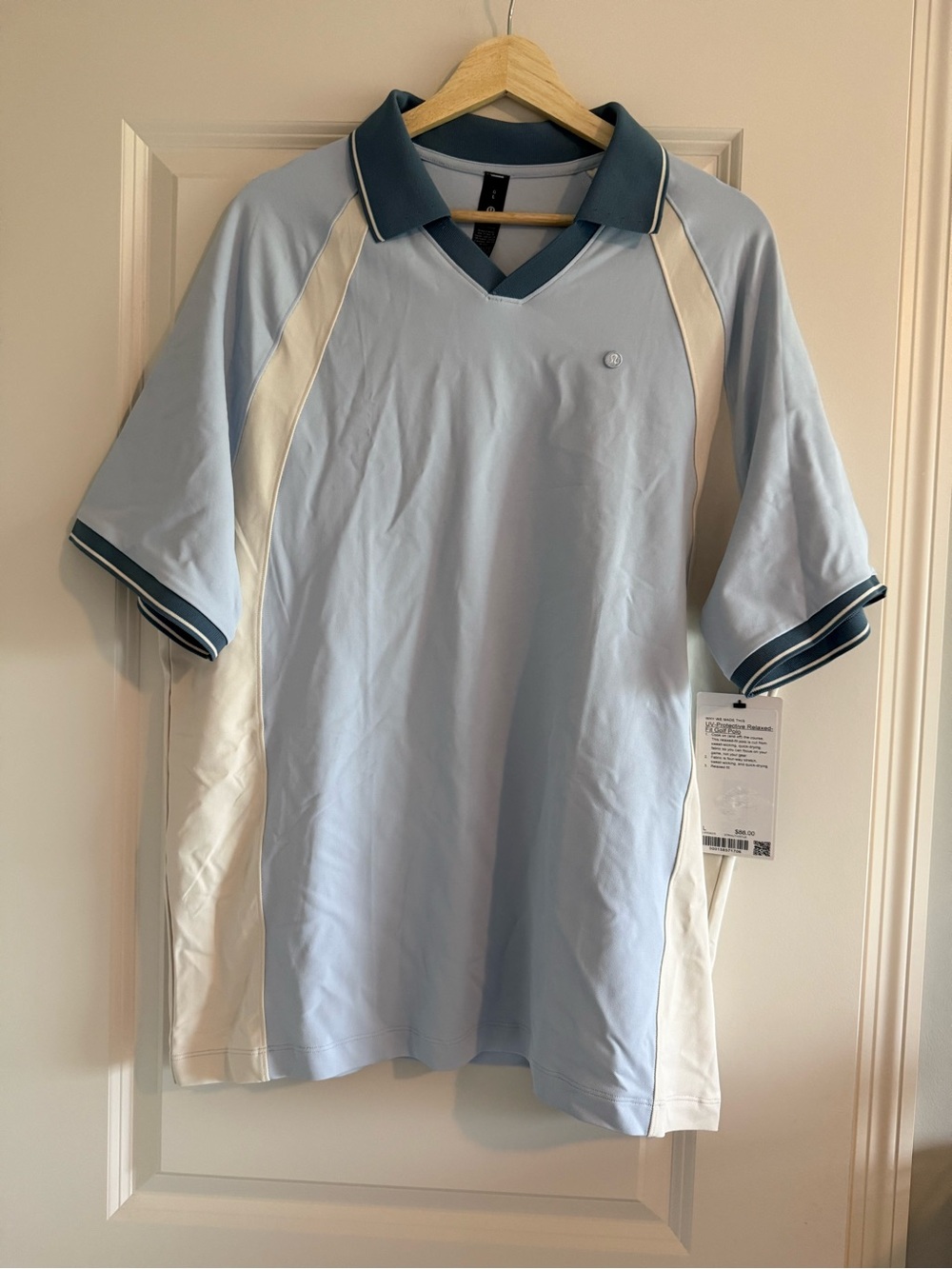 Lululemon UV-Protective Relaxed-Fit Golf Polo Shirt Men’s Size L New